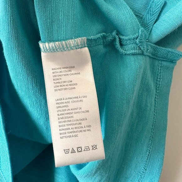 Urban Outfitters Reggie Soccer Jersey Tee Size M Teal blue - Picture 8 of 10